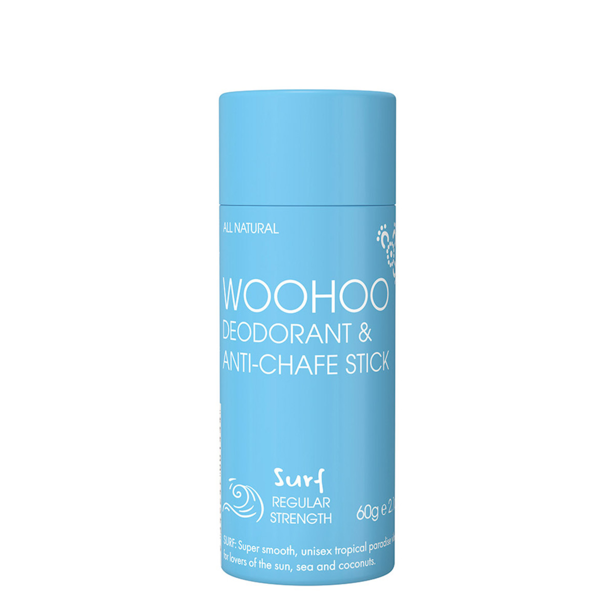 Woohoo Deodorant & Anti-Chafe Stick Surf 60g